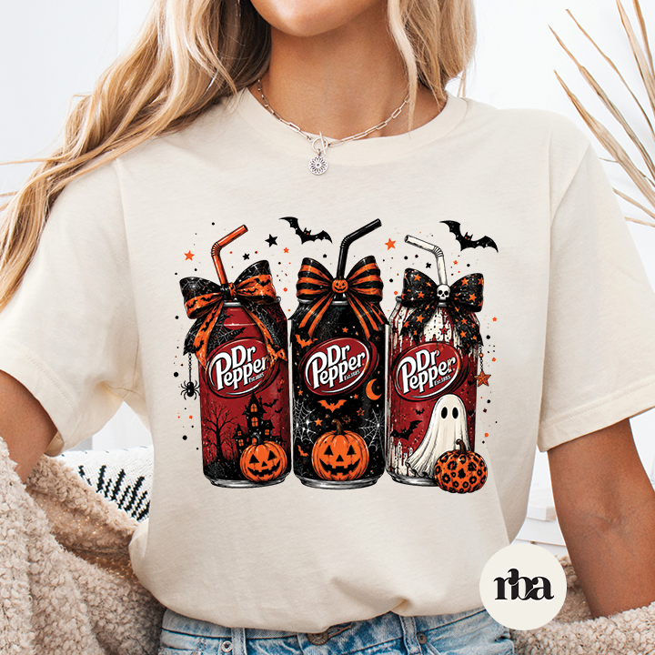 Dr Pepper Halloween T-shirt