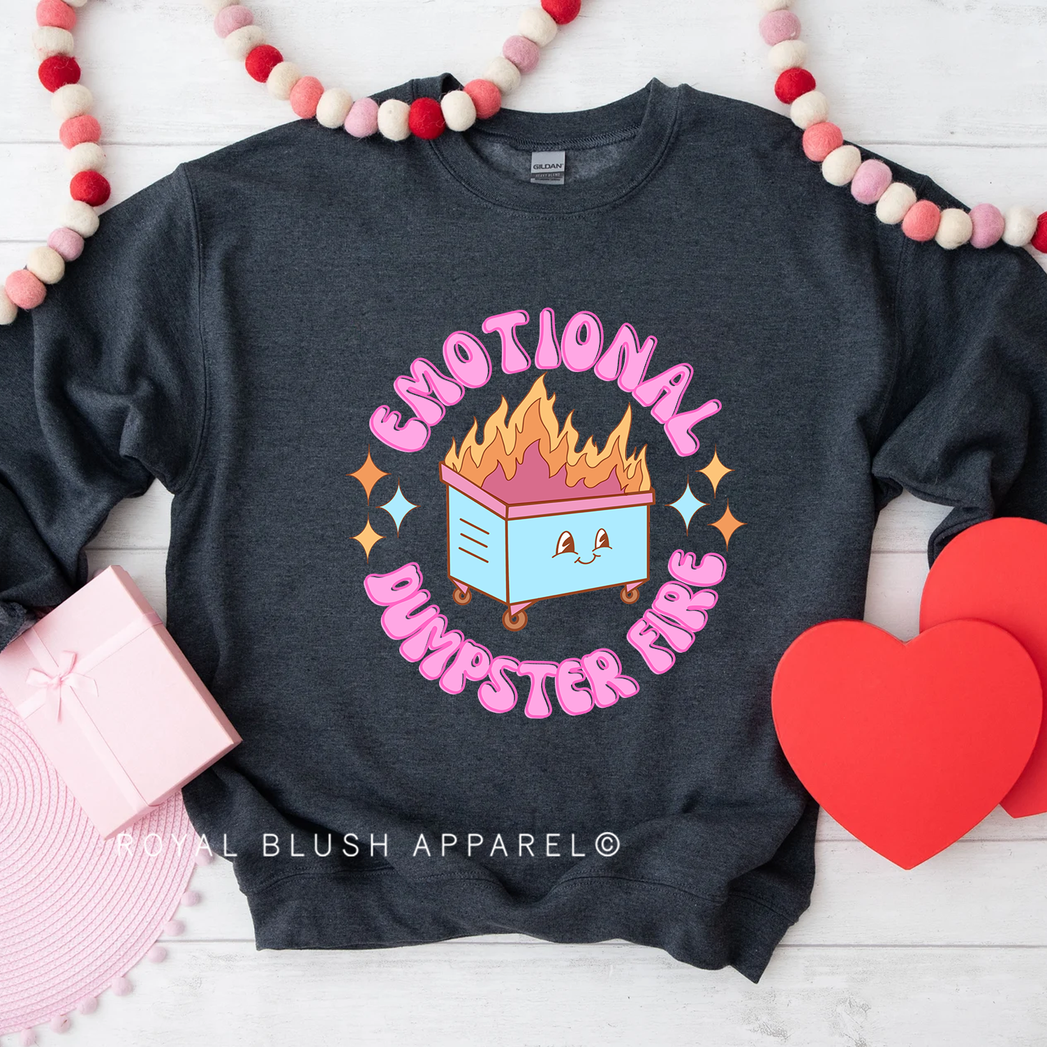 Emotional Dumpster Fire Sweatshirt