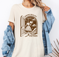 Leaving Reality Entering Fiction graphic T-shirt