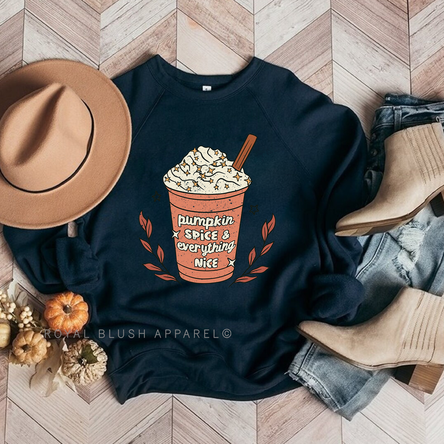 Pumpkin Spice Everything Nice Babe Crewneck