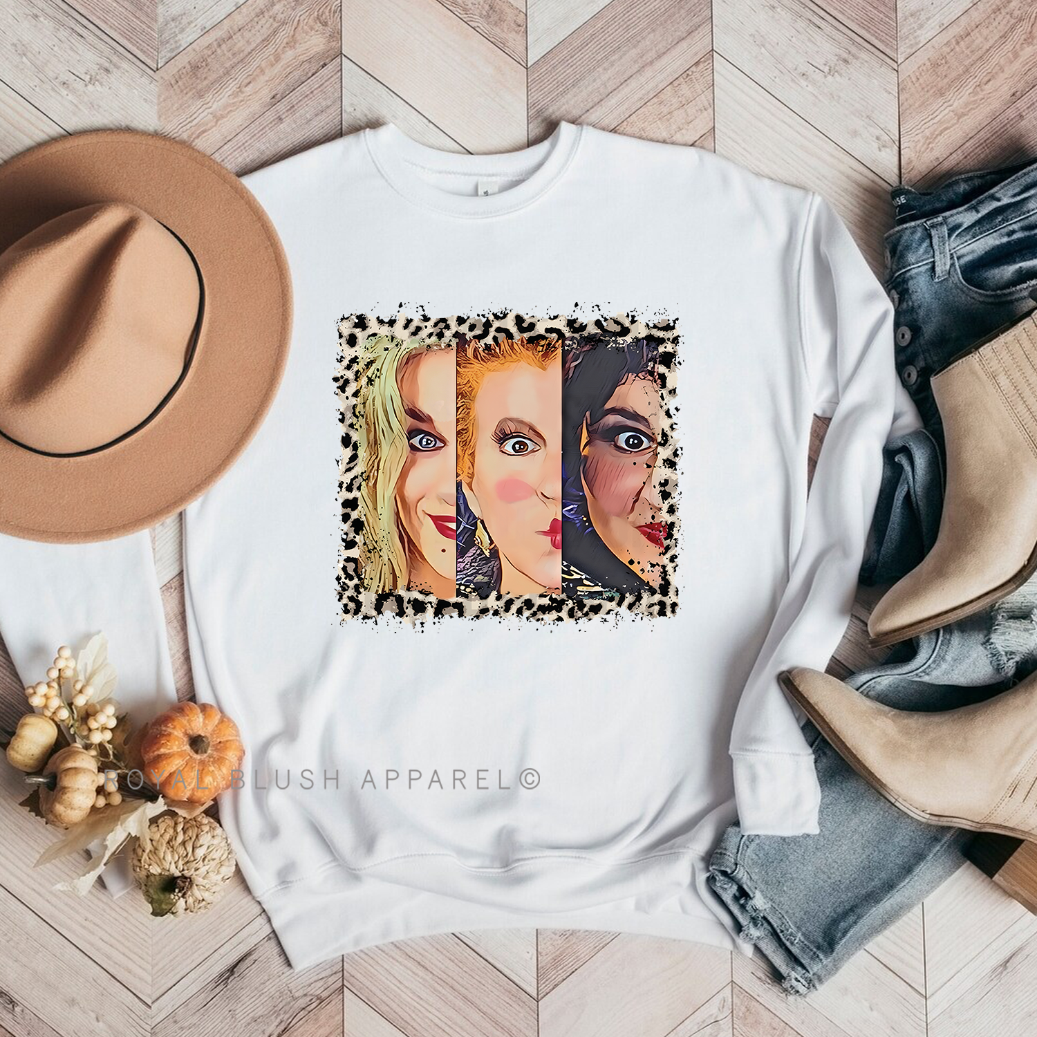 Faces Sanderson Sisters Babe Crewneck