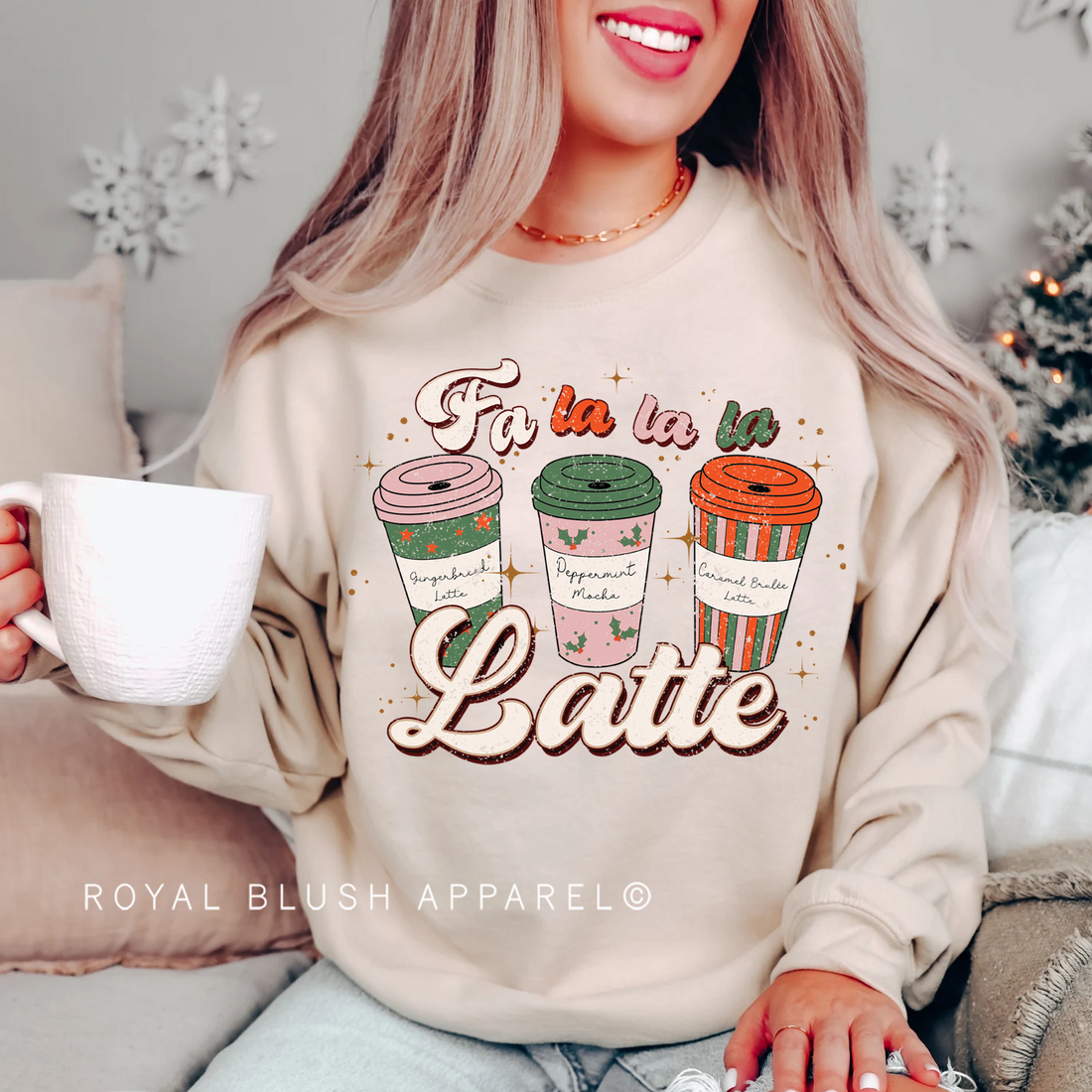 Fa La La La Latte Sweatshirt