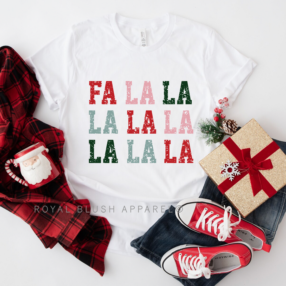 FA LA LA Square Relaxed Unisex T-shirt