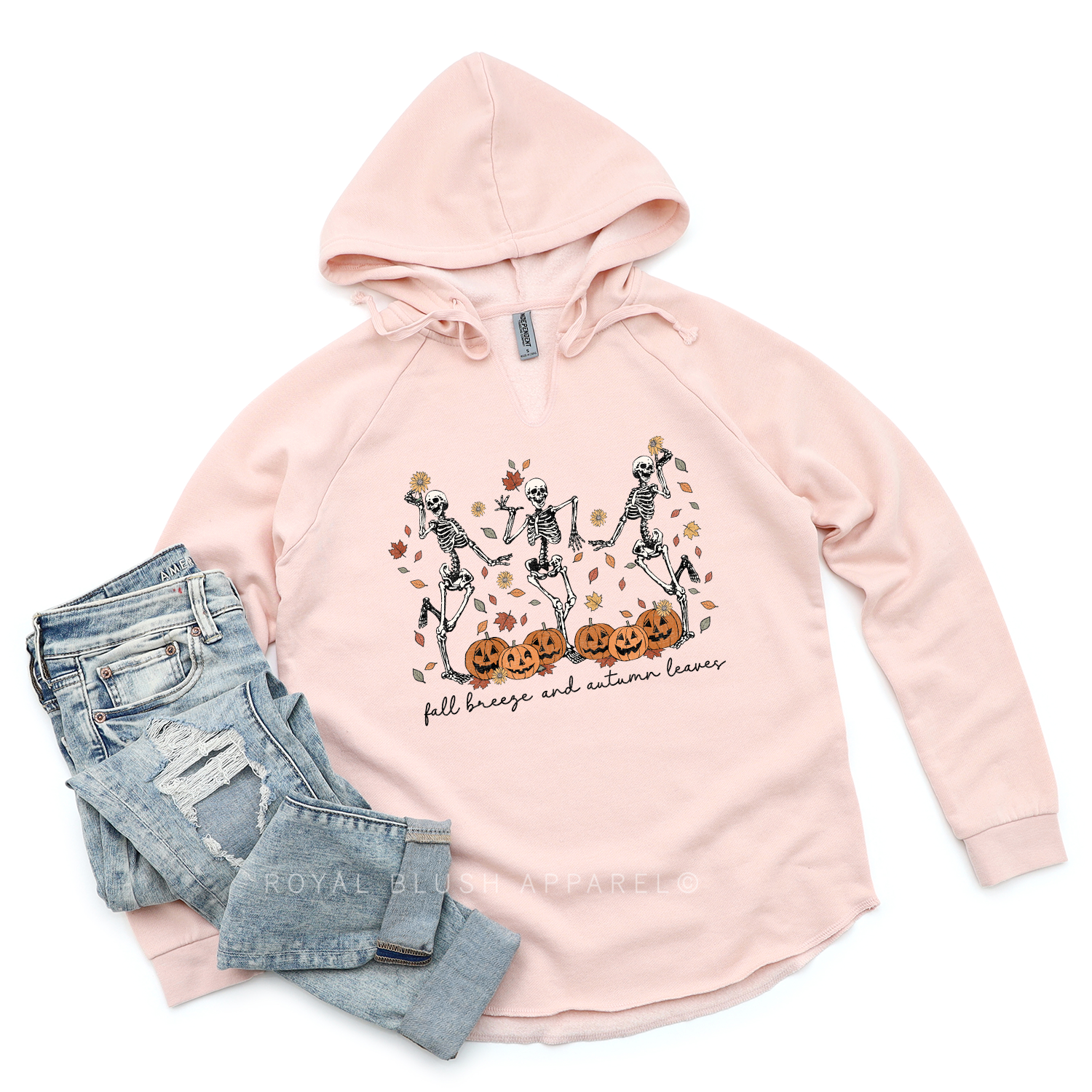 Fall Breeze And Autumn Leaves Independent Hoodie
