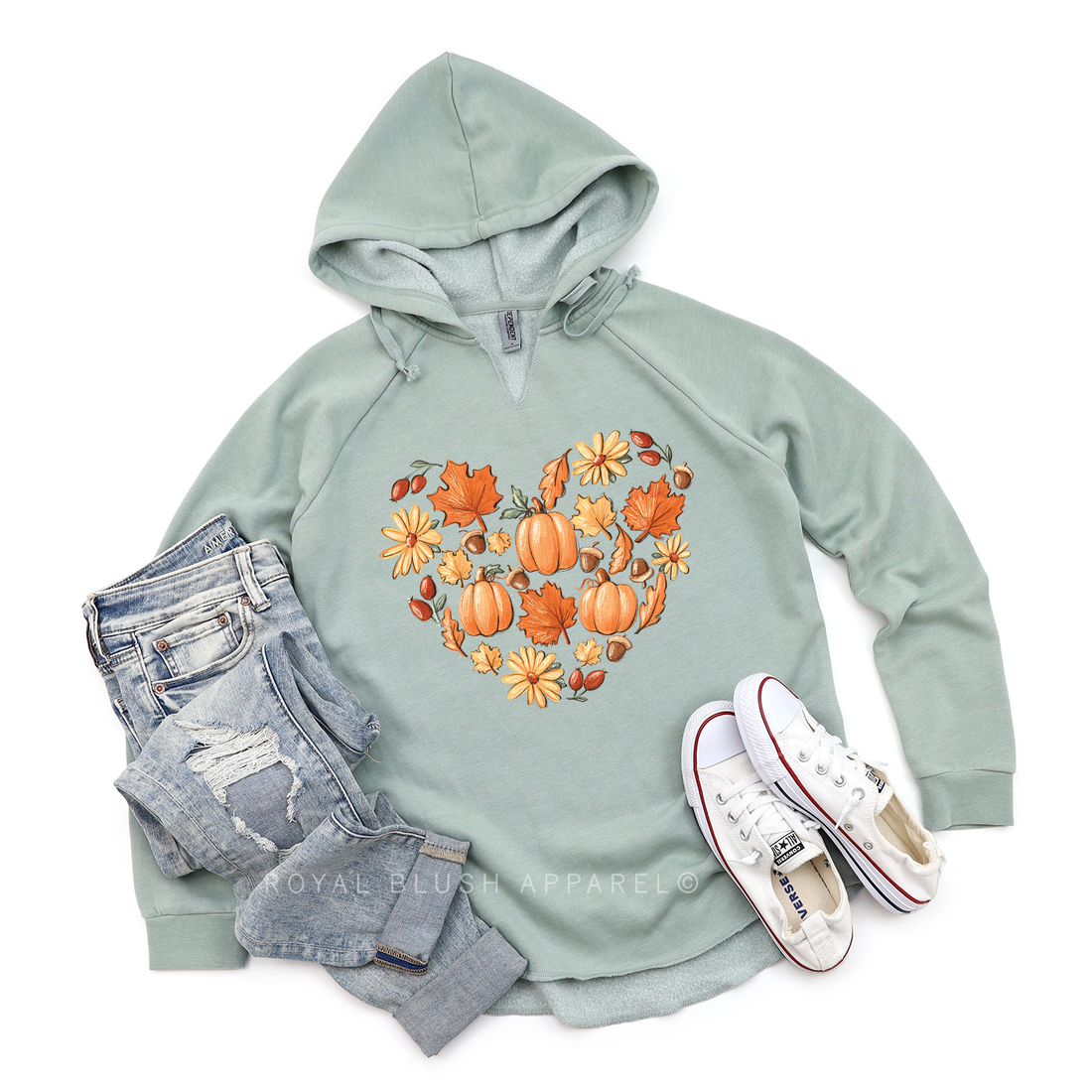 Fall Heart Independent Hoodie