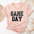 GAME DAY Faux Sequin football T-shirt