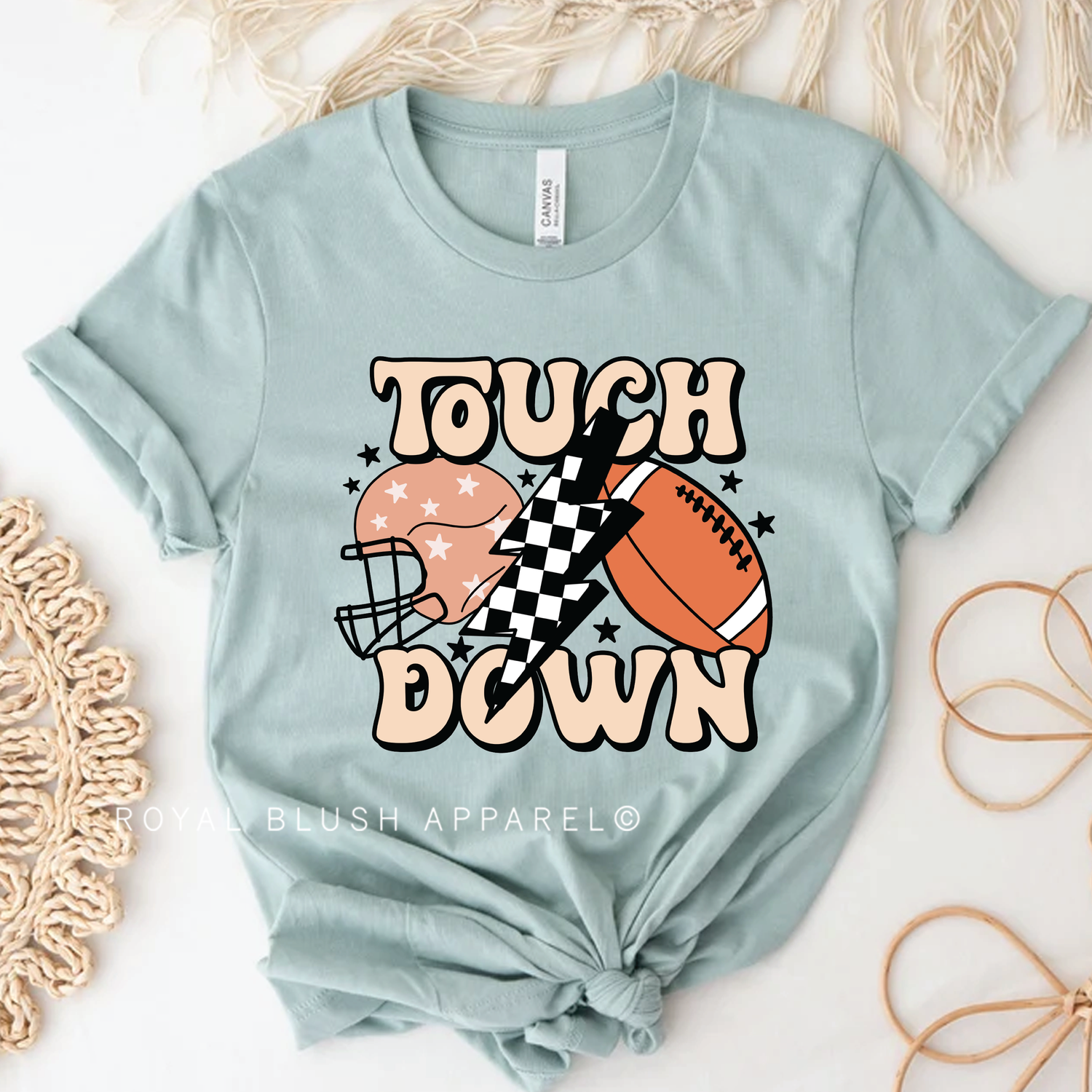 Touch Down Relaxed Unisex T-shirt