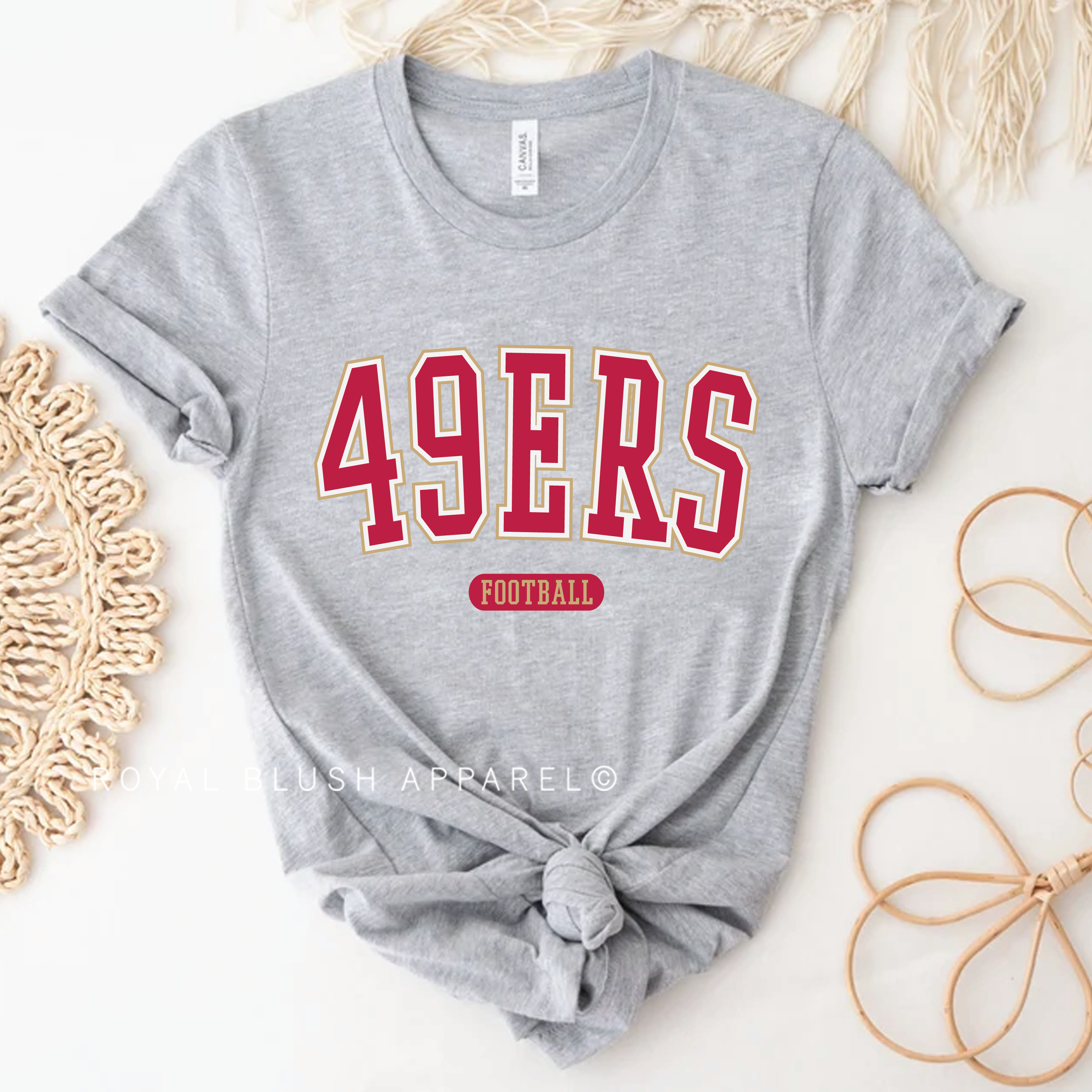 49ers Football Relaxed Unisex T-shirt