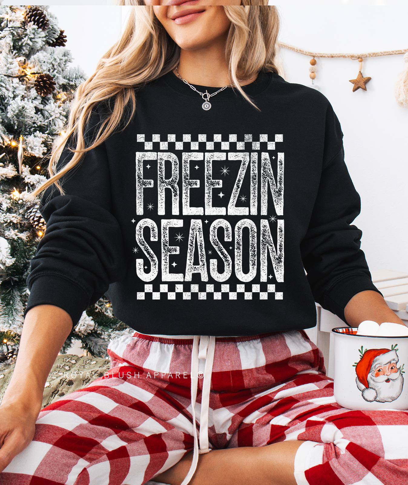 Grunge Freezin Season Sweatshirt