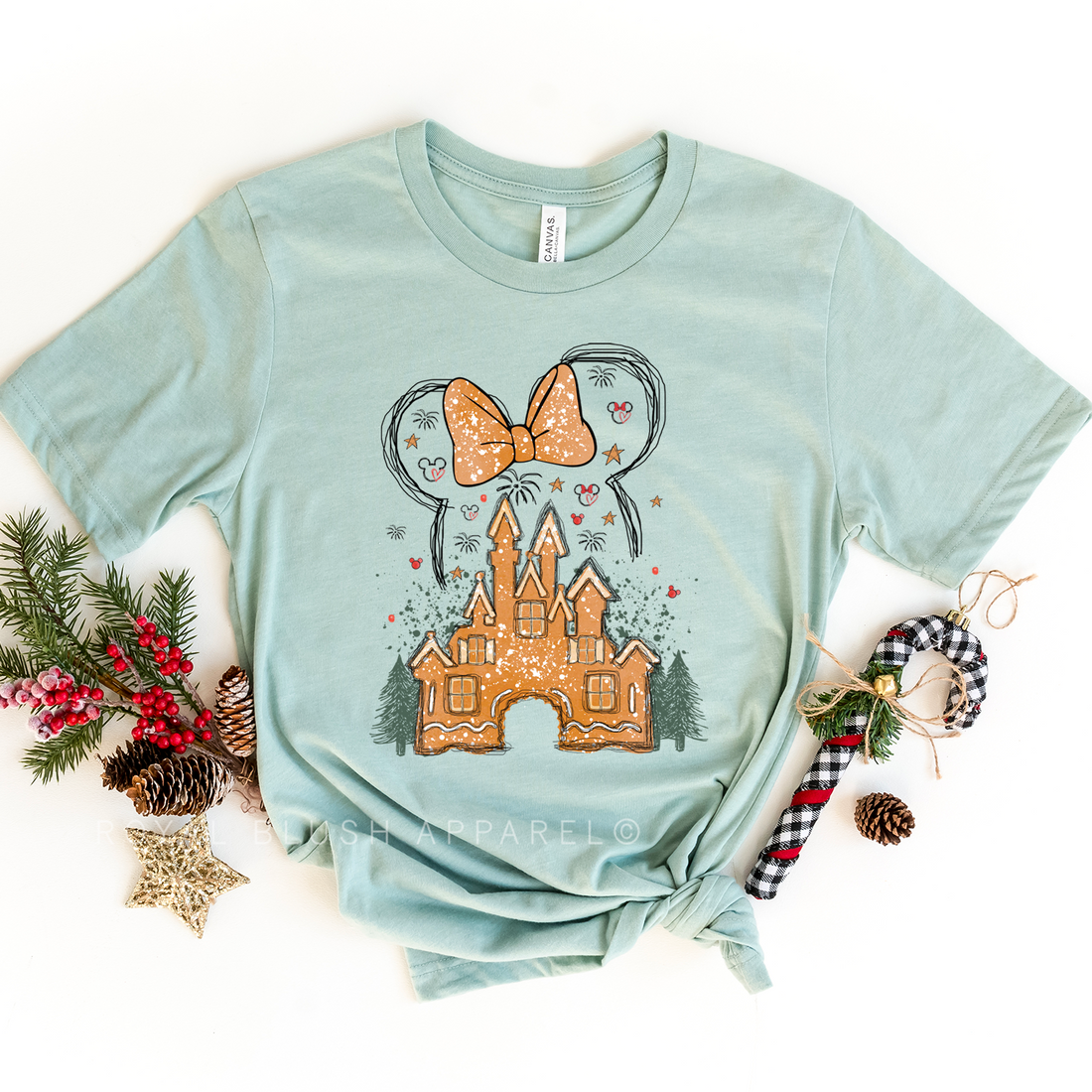 Magic Gingerbread House Relaxed Unisex T-shirt