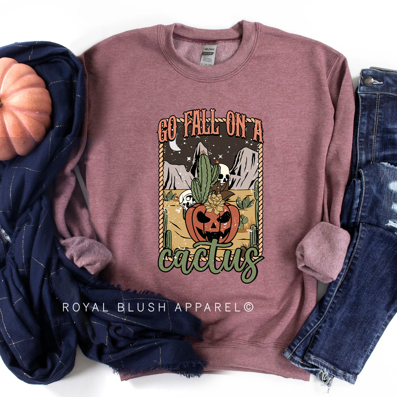 Go Fall On A Cactus Sweatshirt