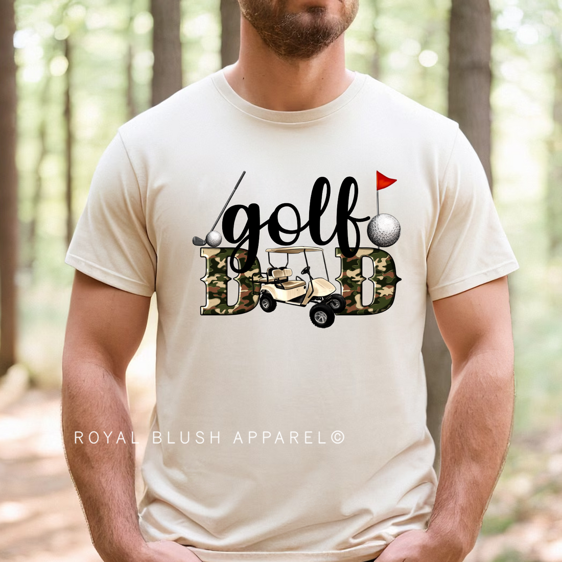 Golf Dad Relaxed Unisex T-shirt