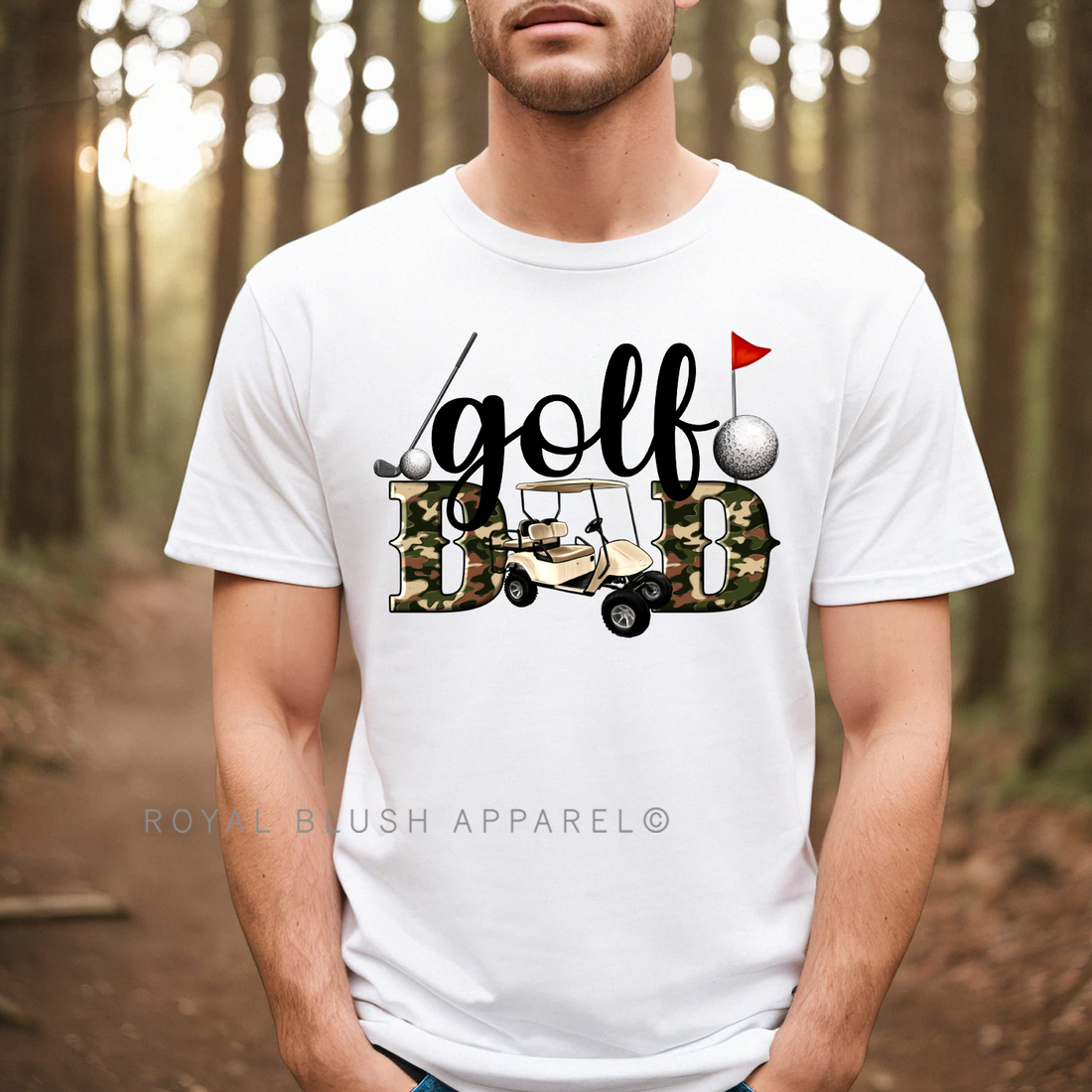 Golf Dad Relaxed Unisex T-shirt