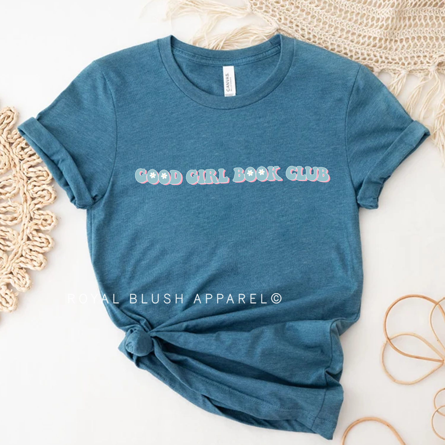 Good Girl Book Club Relaxed Unisex T-shirt