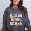 Grace Upon Grace graphic sweatshirt
