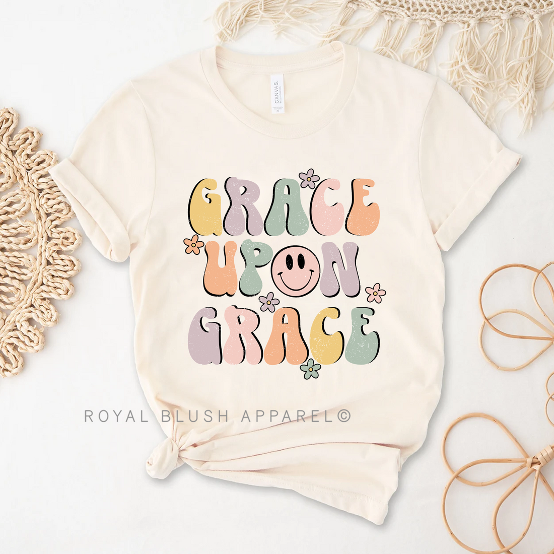 Grace Upon Grace Relaxed Unisex T-shirt