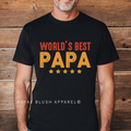 World's Best Papa dad T-shirt