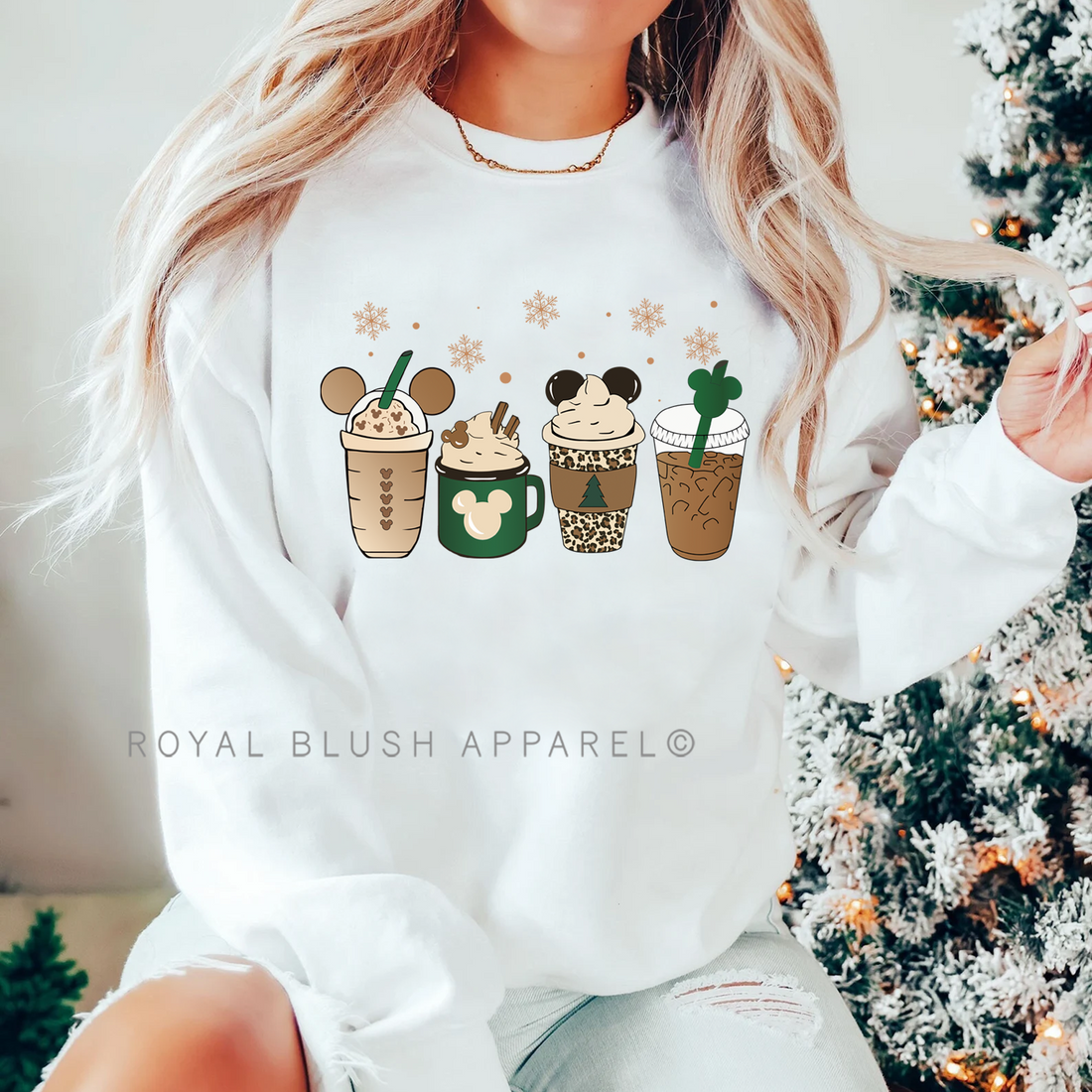 Mouse Ears Coffee Sweatshirt