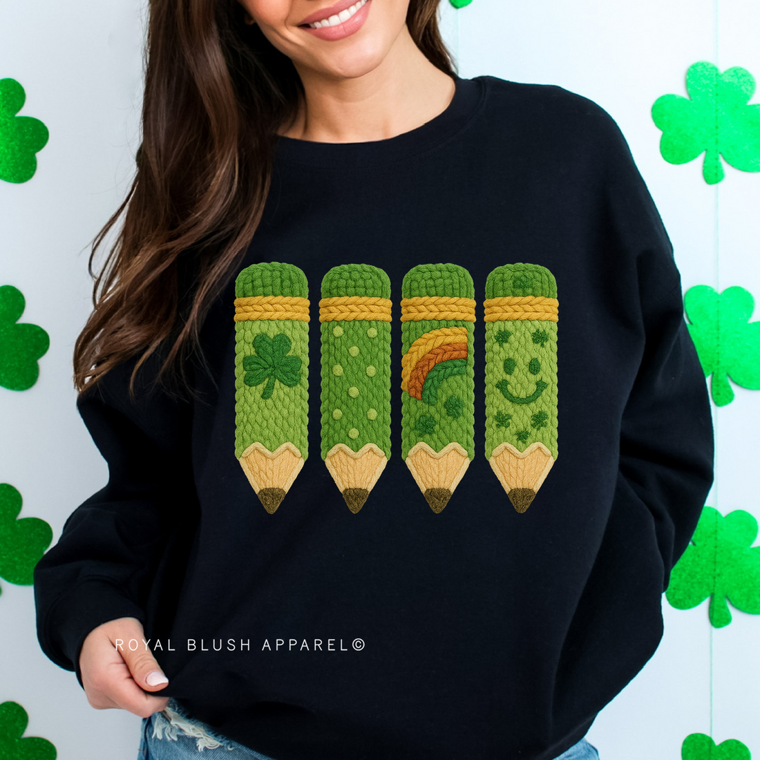 Green Pencils Sweatshirt