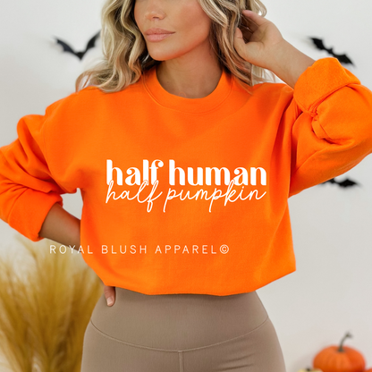 Half Human Half Pumpkin Sweatshirt