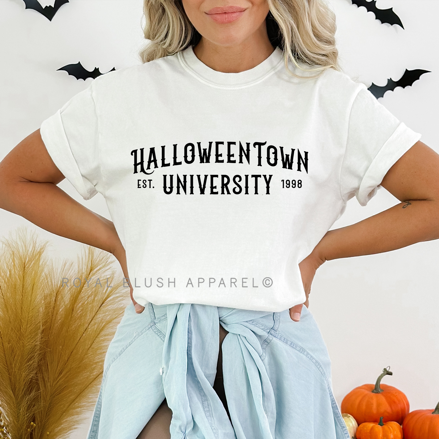 Halloweentown University Relaxed Unisex T-shirt