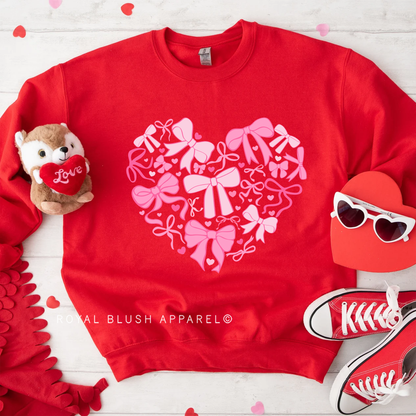 Heart Bows Sweatshirt