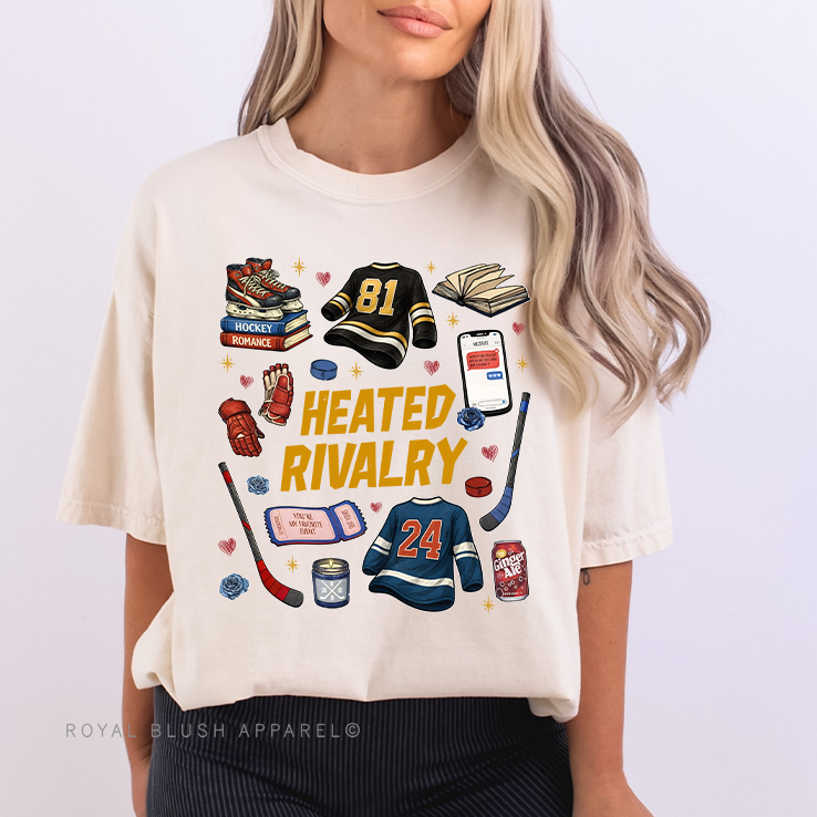 Heated Rivalry 81 &amp; 24 Relaxed Unisex T-shirt