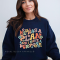 He Has A Plan I Have A Purpose graphic sweatshirt