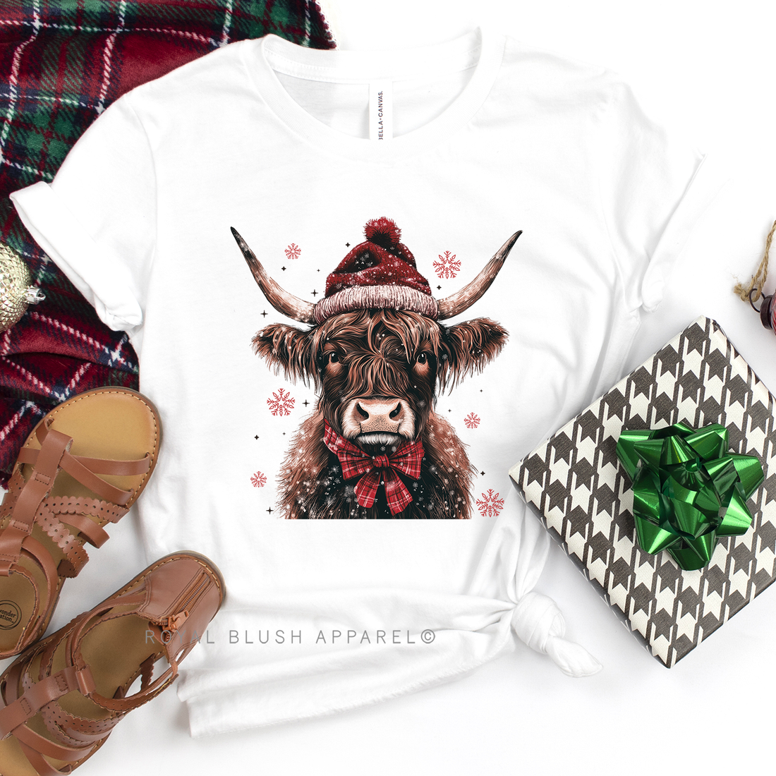 Highland Cow Relaxed Unisex T-shirt