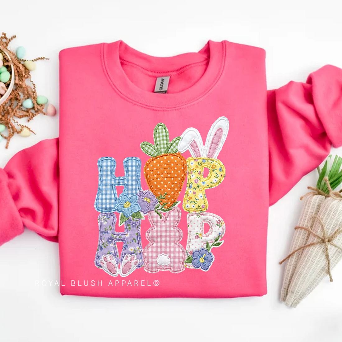 Hip Hop Faux Quilted Sweatshirt