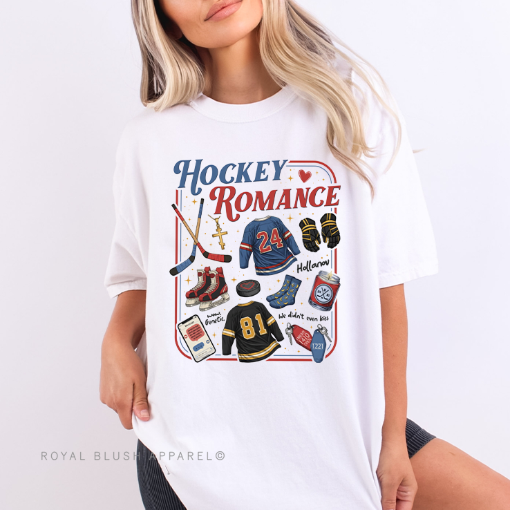 Heated Rivalry Hockey Romance Relaxed Unisex T-shirt