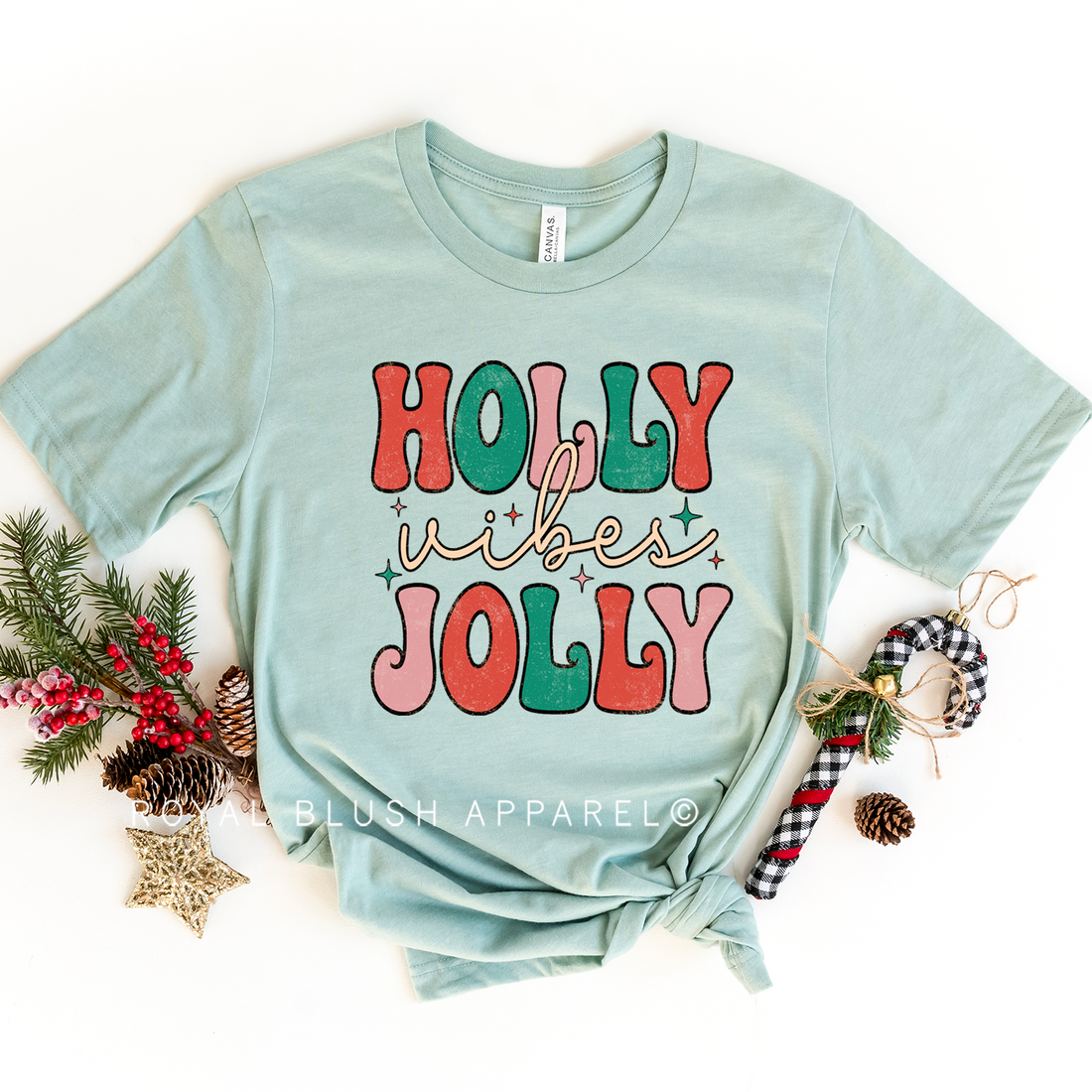 Holly VIBES Jolly Relaxed Unisex T-shirt