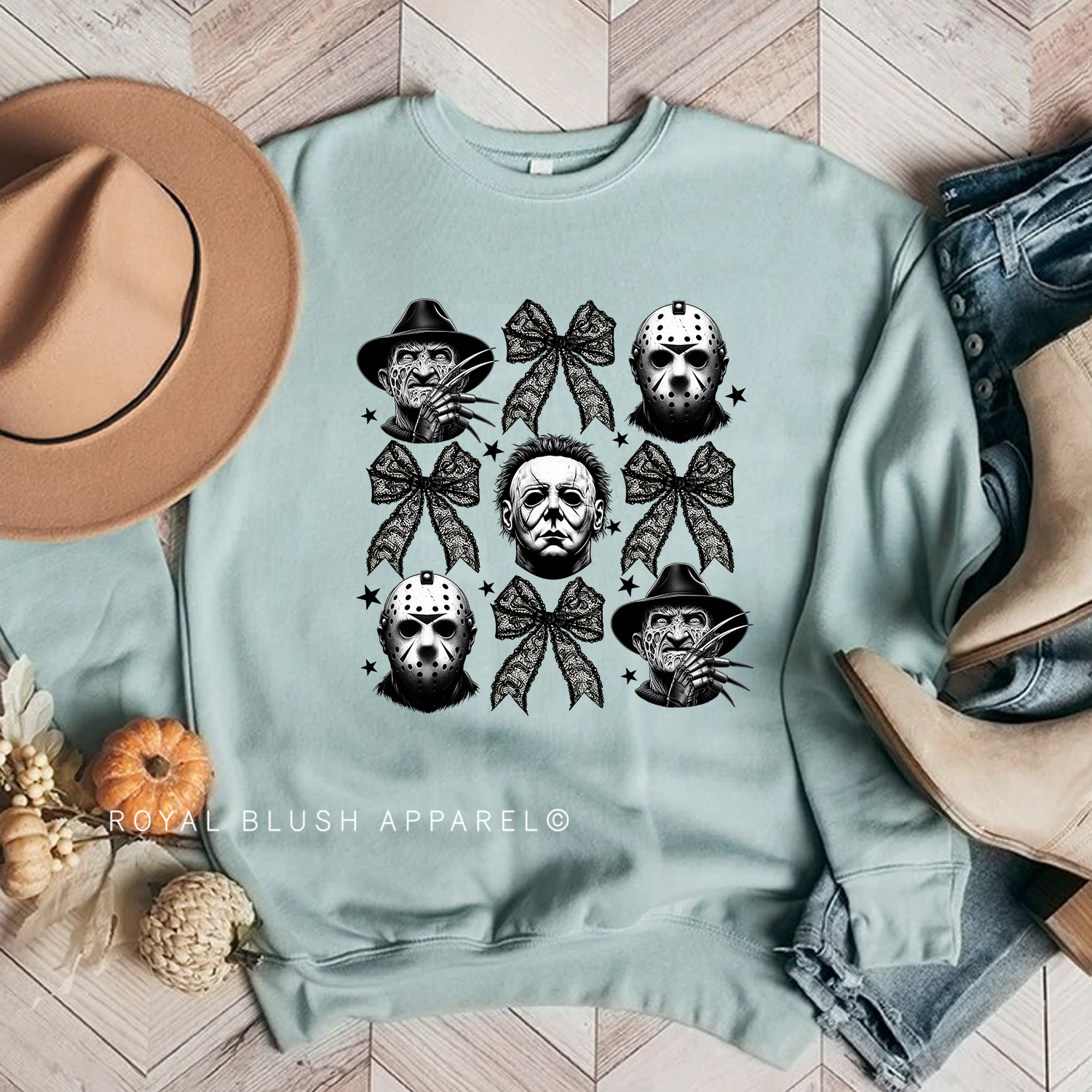 Horror Bows Babe Crewneck