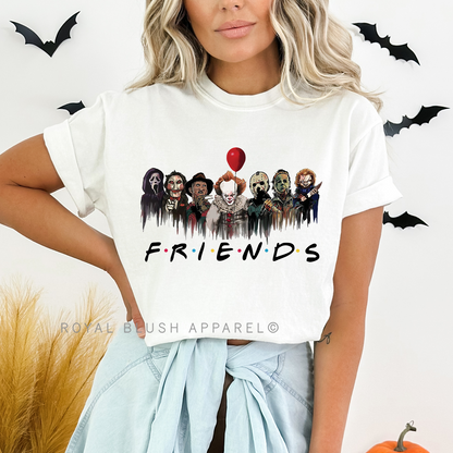 Horror Friends Relaxed Unisex T-shirt
