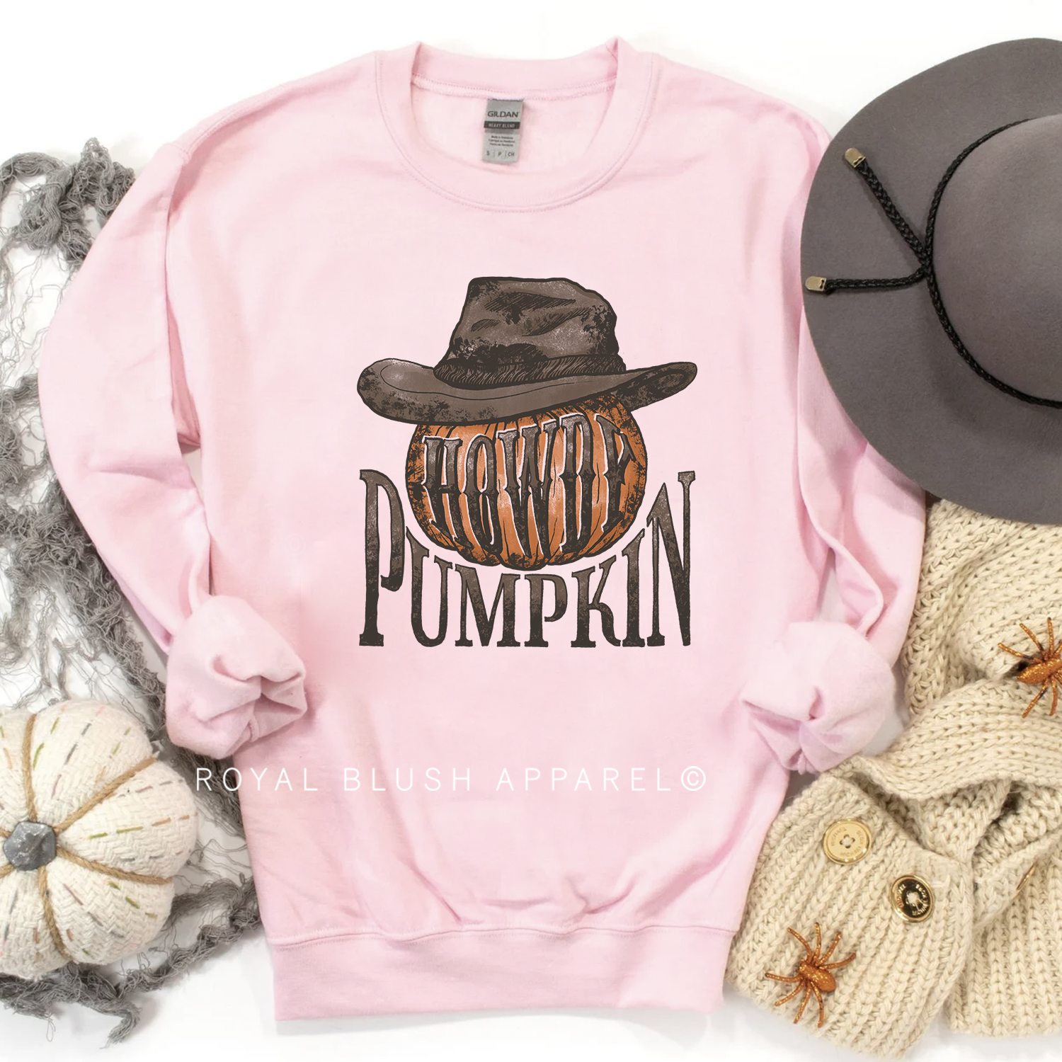 Howdy Pumpkin Sweatshirt