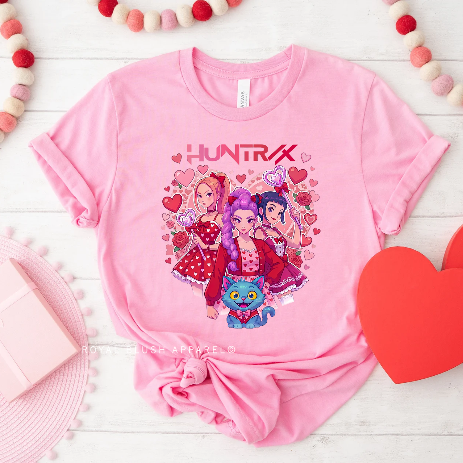 Huntrix Valentine Relaxed Unisex T-shirt