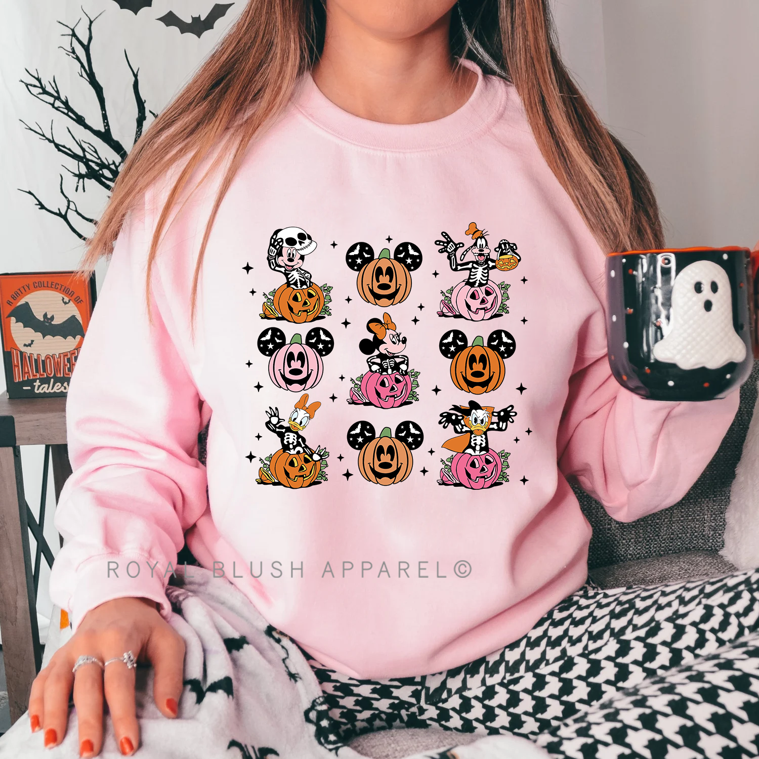 Mouse Halloween Icons Sweatshirt