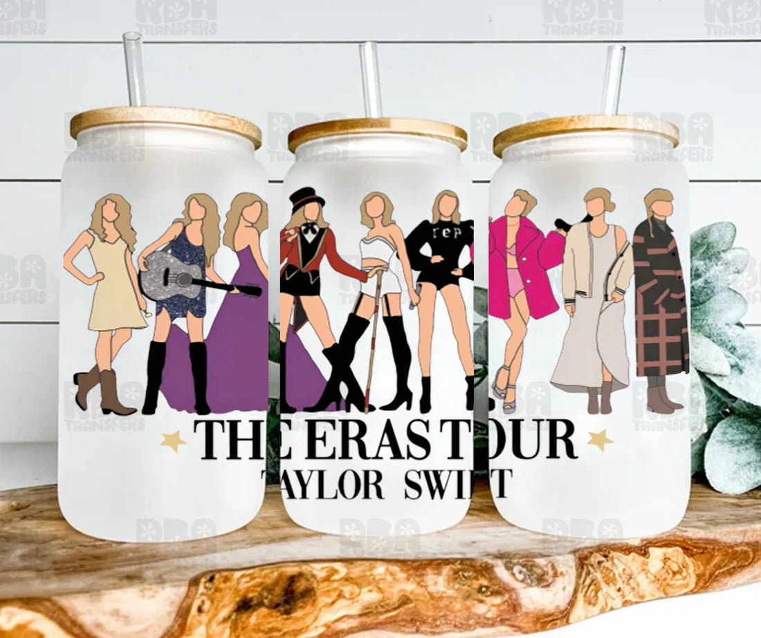 Icons Taylor Swift Iced Coffee Glass