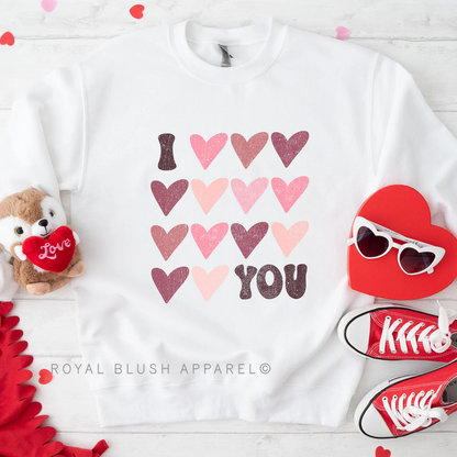 I ♥ YOU Sweatshirt