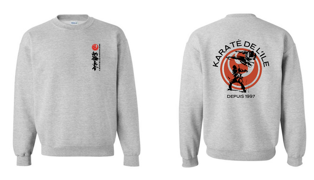 Karaté De L'île Adult Crewneck