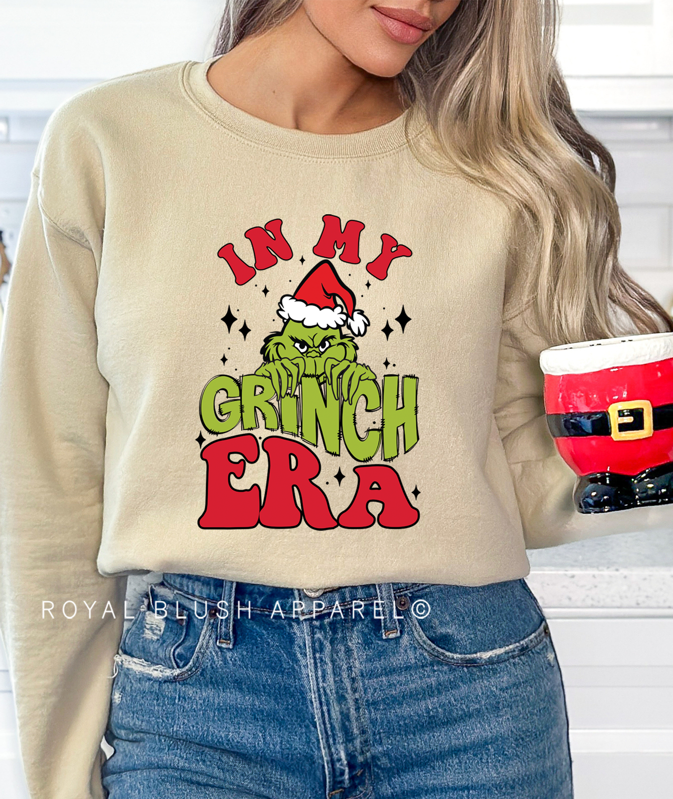 Green In My Grinch Era Sweatshirt