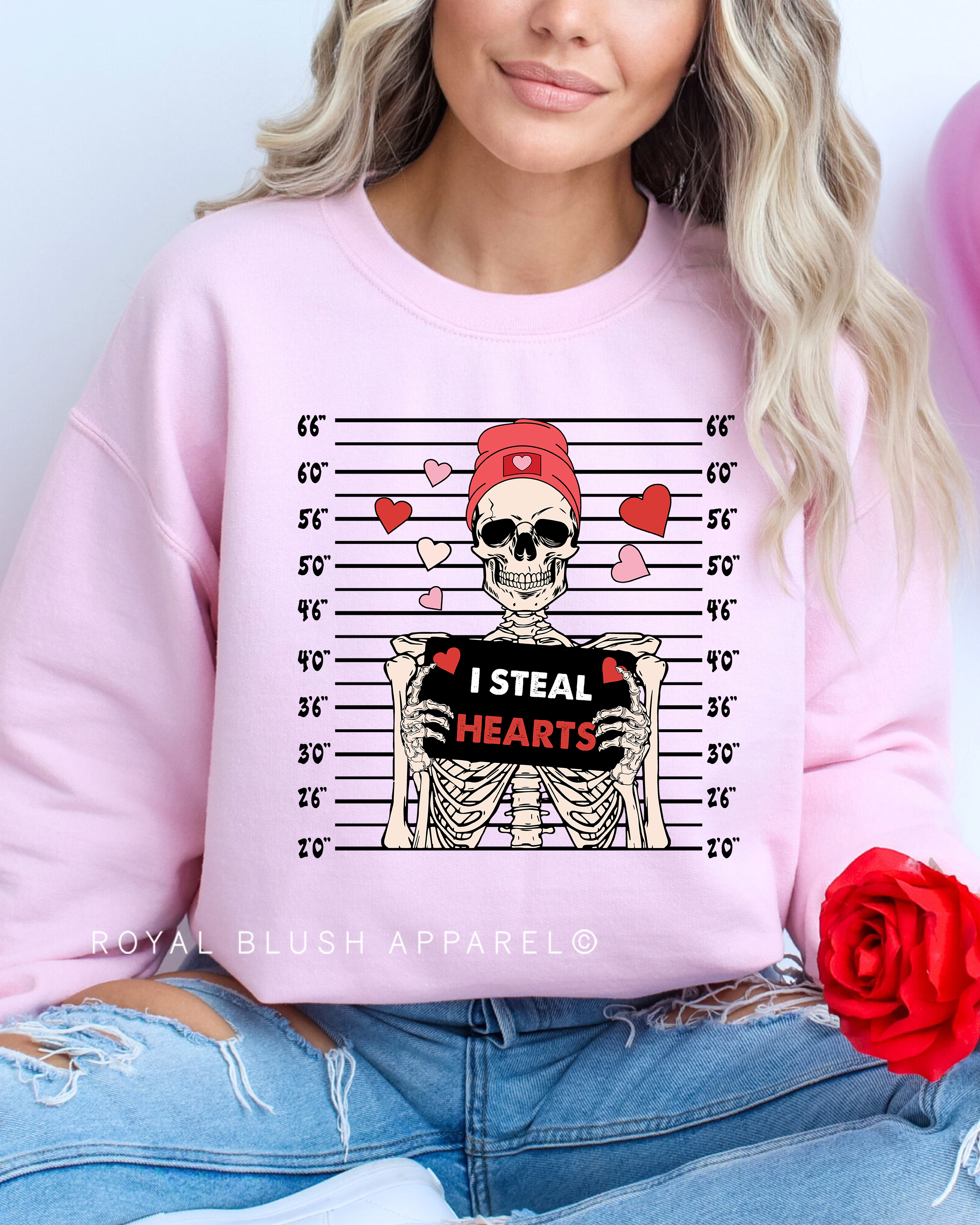 I Steal Hearts Sweatshirt