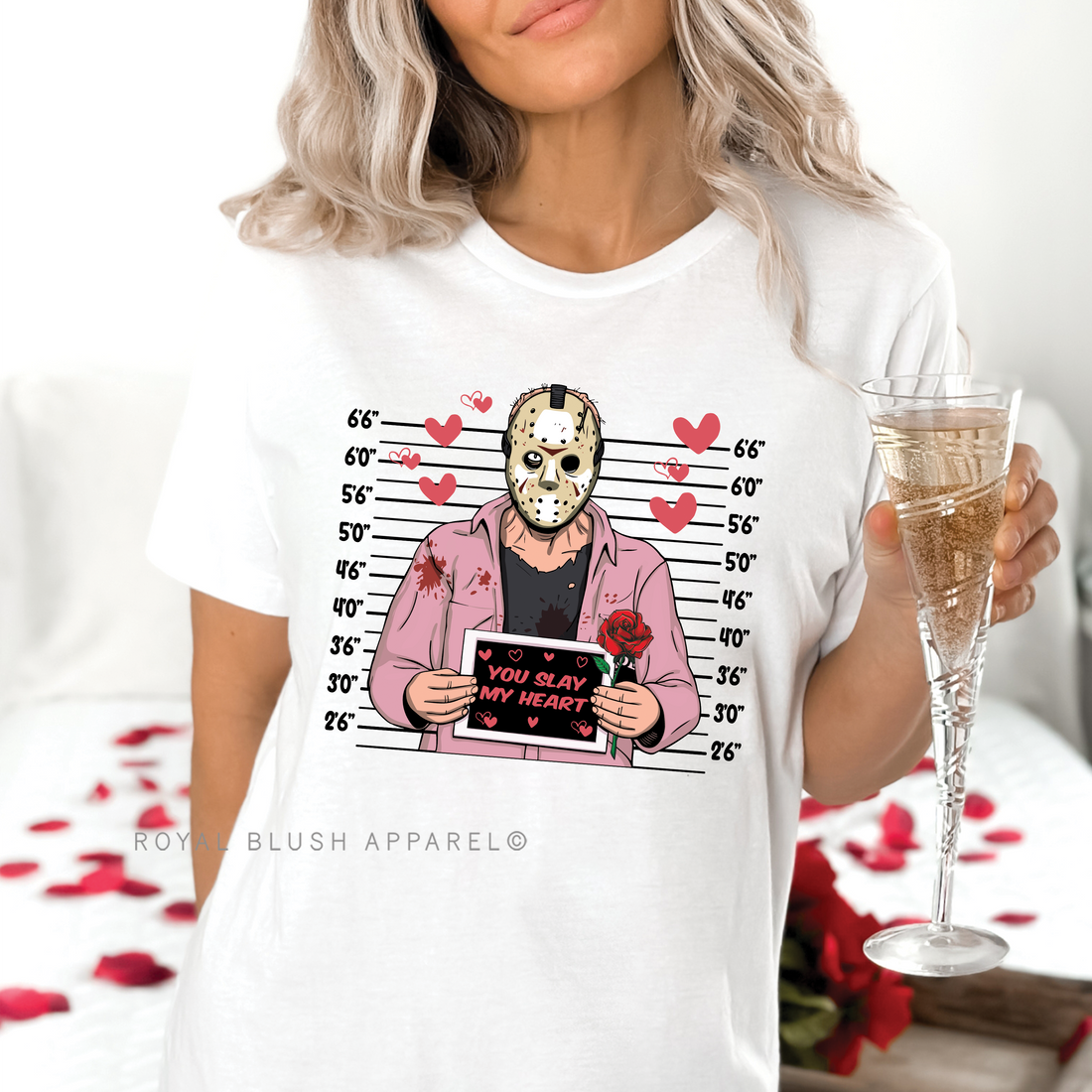 Jason You Slay My Heart Jail Relaxed Unisex T-shirt