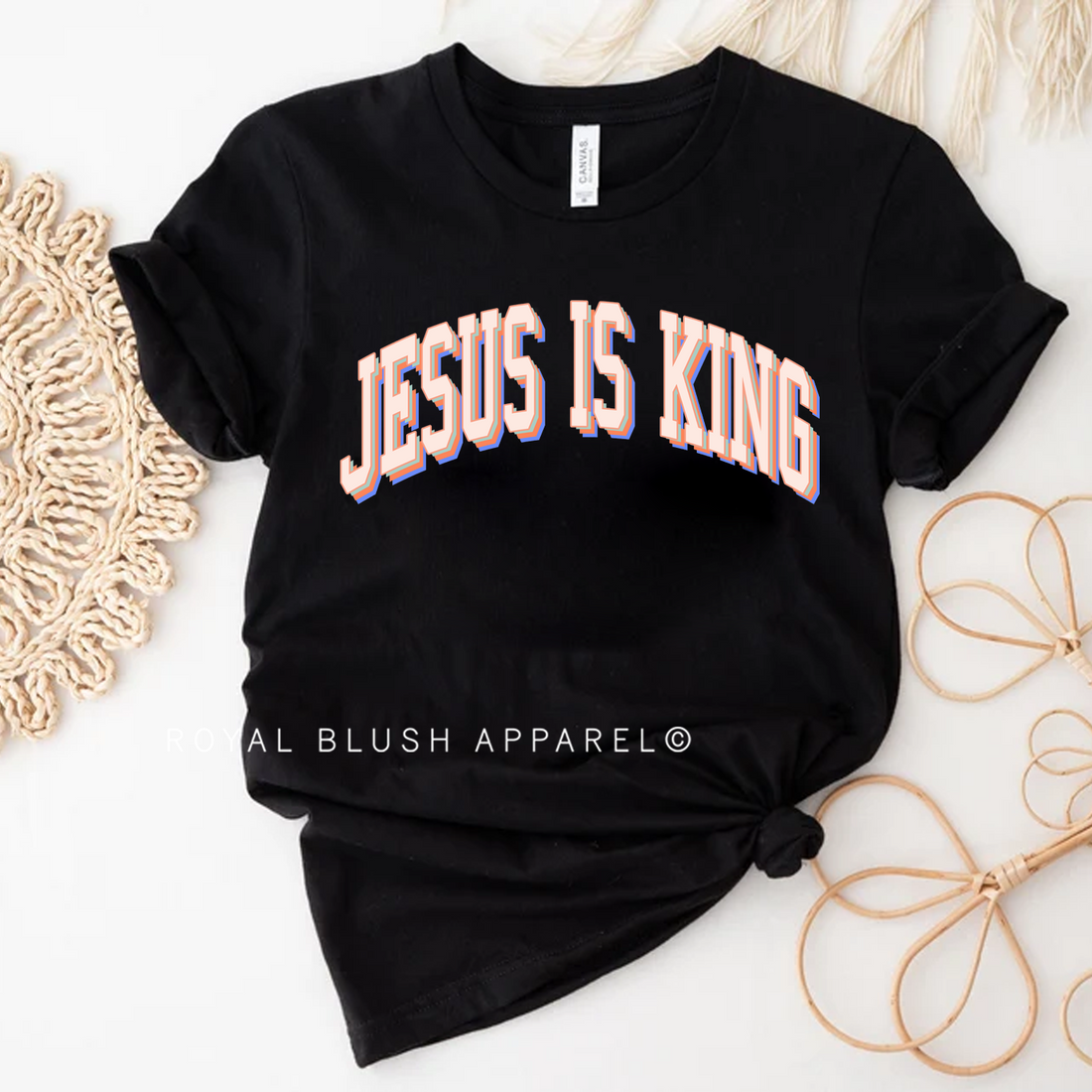 Jesus Is King Relaxed Unisex T-shirt