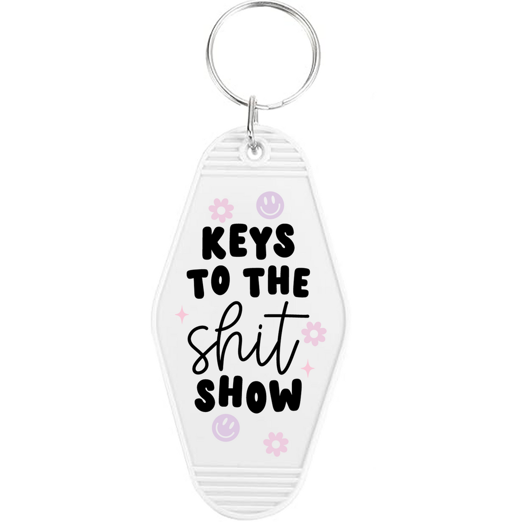 Keys To The Shitshow Keychain