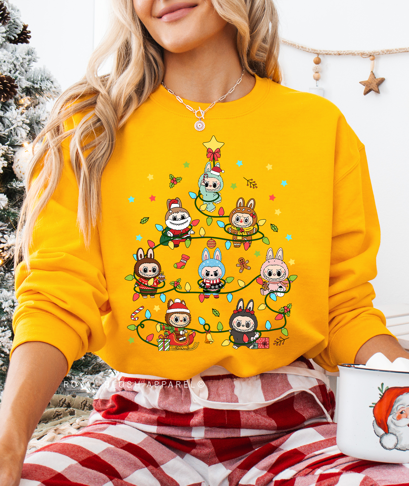 Labubu Tree Sweatshirt