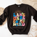 Lake Daze On My Mind graphic sweatshirt