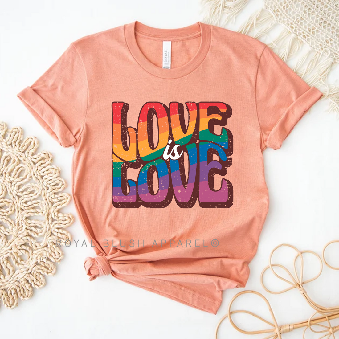 Love Is Love Relaxed Unisex T-shirt