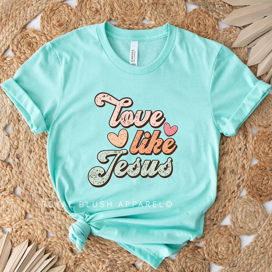 Love Like Jesus Relaxed Unisex T-shirt