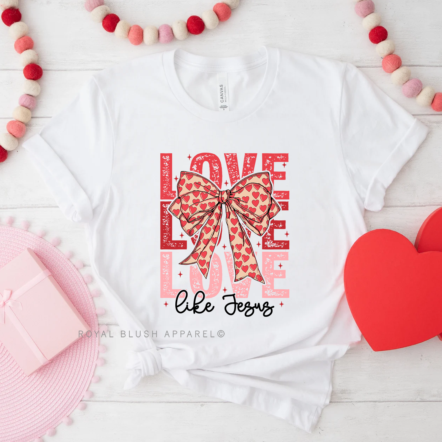 Love Like Jesus Relaxed Unisex T-shirt